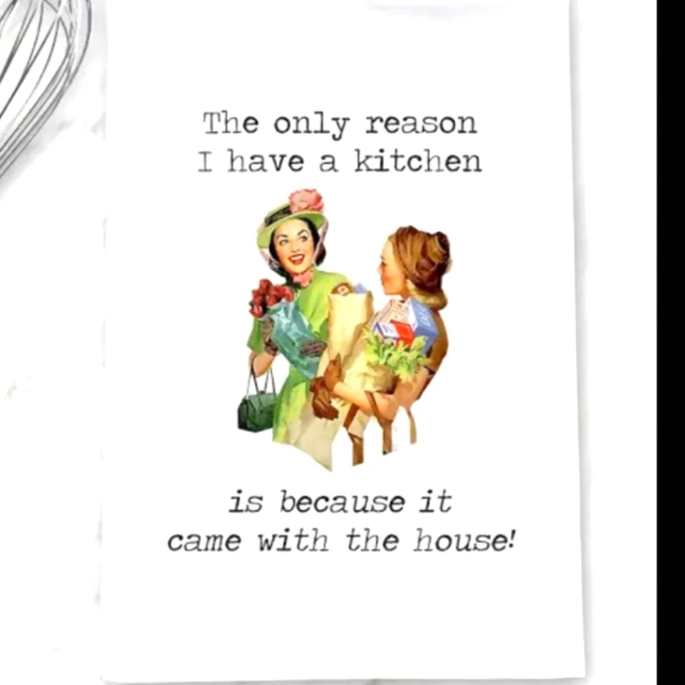 Funny Retro Kitchen Towels (2)